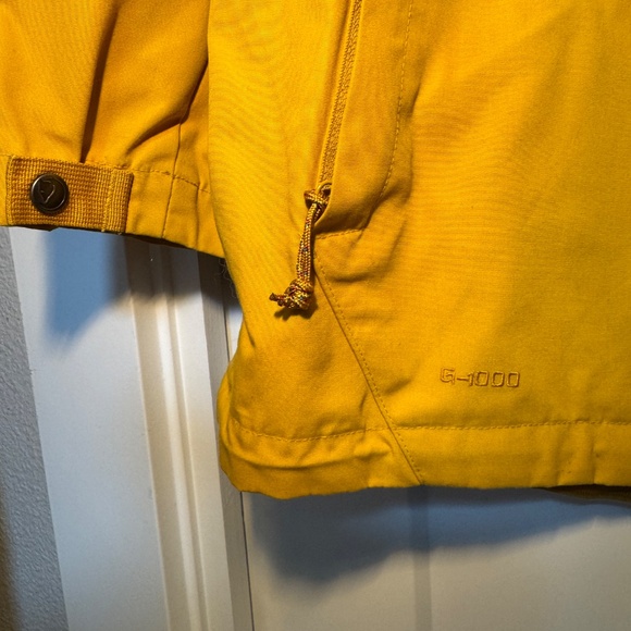 Fjällräven Women’s Vardag Anorak – Mustard Yellow, Size Small - Picture 3 of 9